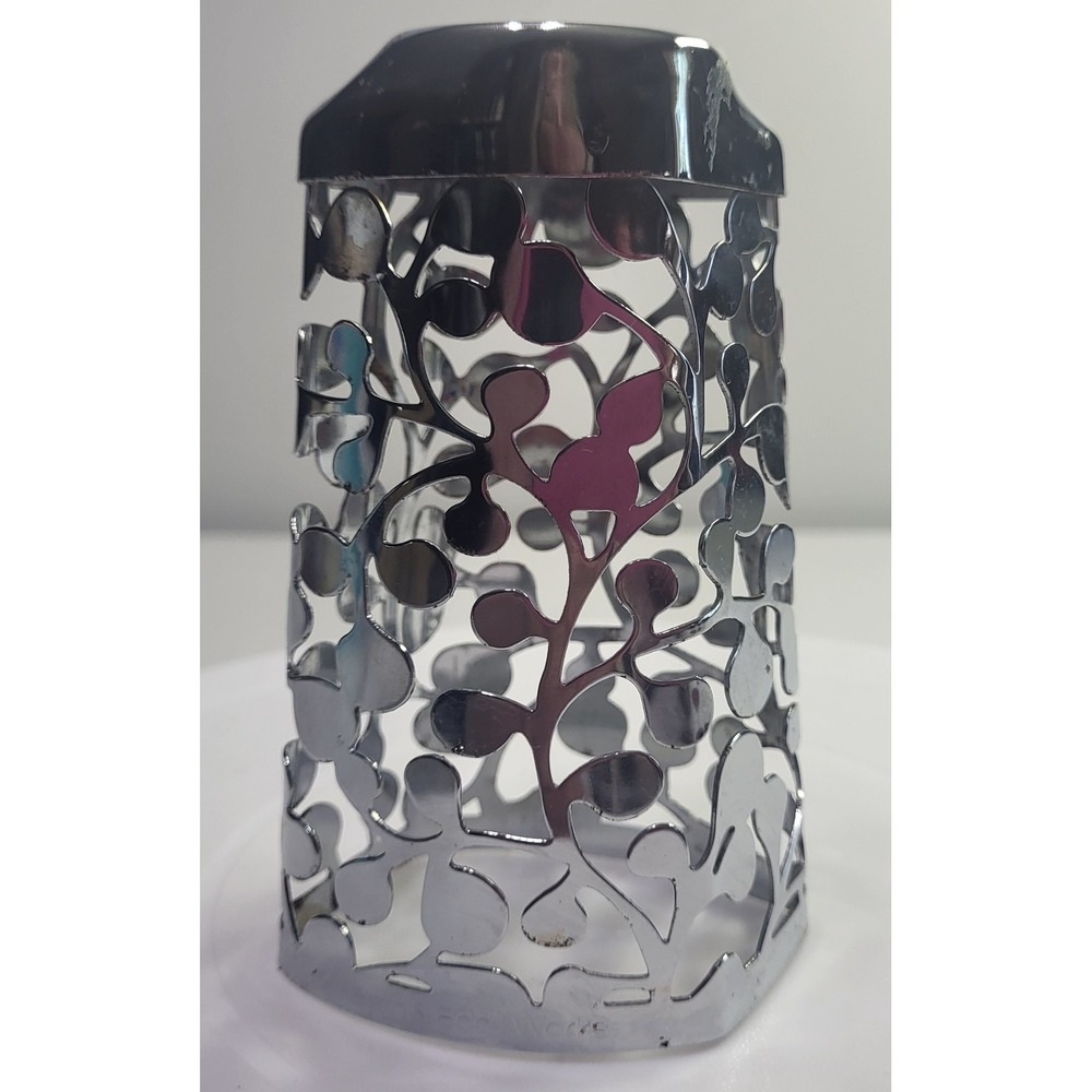 Bath & Body Works Soap Sleeve Silver Leaf Botanical Decorative Holder